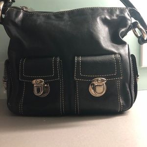 Black leather vintage Marc Jacobs purse